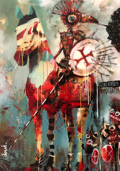 Loic Tarin Doud - Libertatem Impugnatur Acrylic Panel Animals