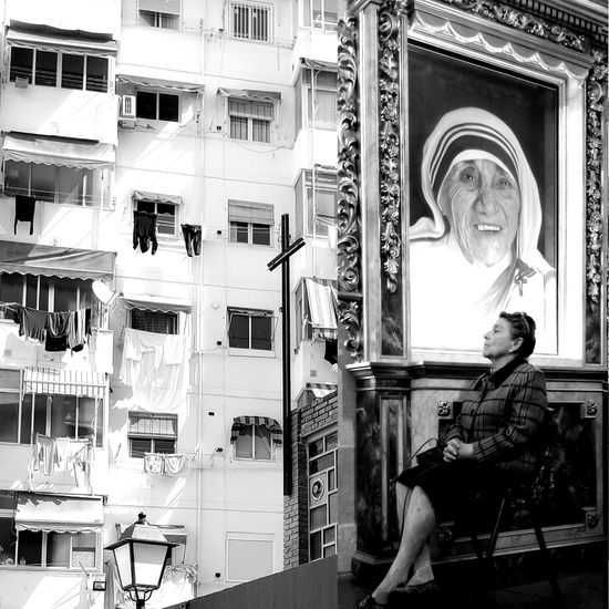 Theo Arno - Vidas-Huellas Barrios (68) Portrait Black and White (Digital)