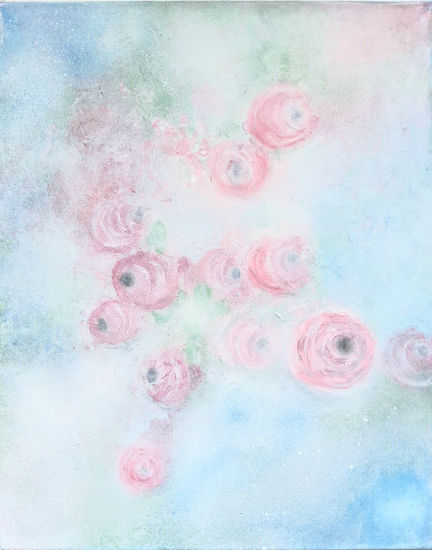 Sonnet Acrílico Lienzo Floral