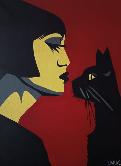 The Color Of Silence Acrílico Lienzo Animales