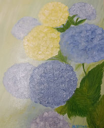 Ortensias de colores