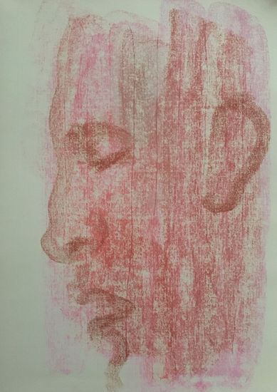 Perfil Pastel Paper Portrait