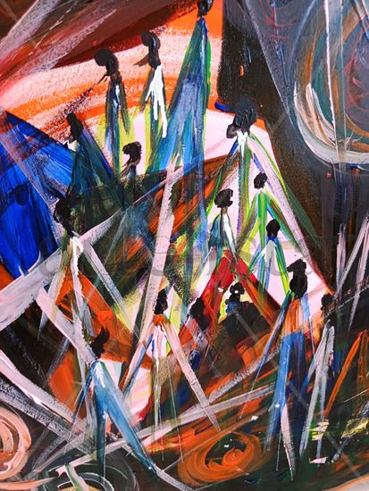 LA HUMANIDAD Acrylic Canvas Others