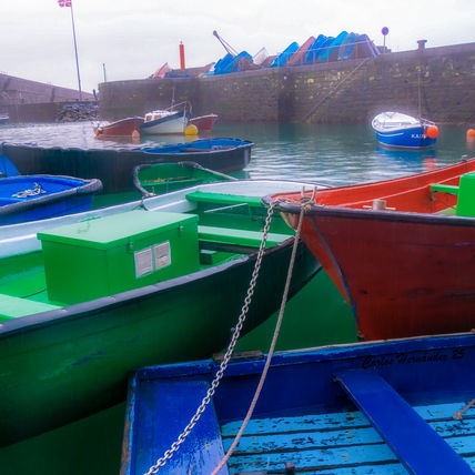 Colores y lluvia en...