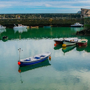 Barcas en Hondarribia