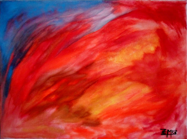 Pterodáctilo Óleo Lienzo Animales