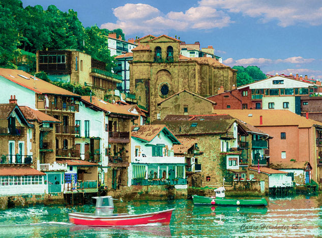 Pasajes de San Juan, Gipuzkoa Viajes Color (Digital)