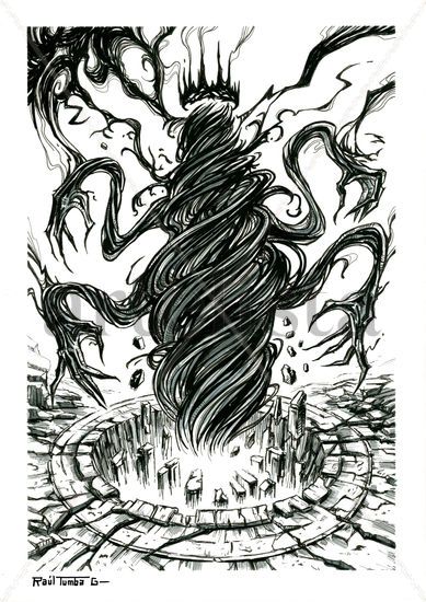 Nerith, el heraldo de la oscuridad Tinta