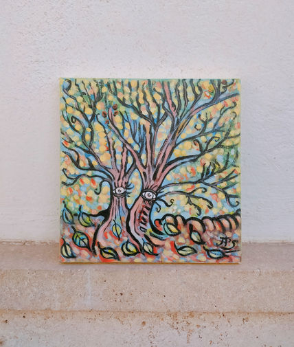 Bosque con ojos