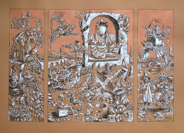 Mi Jardiín de las delicias Tinta