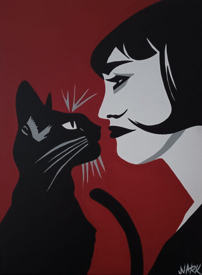 The Color Of Silence II Acrylic Canvas Animals