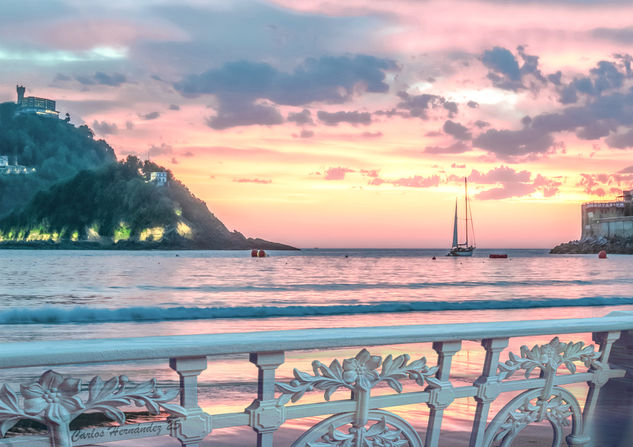 Desde la barandilla de La Concha Viajes Color (Digital)