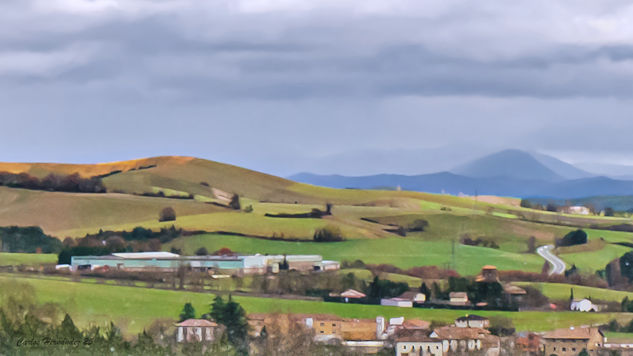Desde el museo de Oteiza en Alzuza, Navarra. Viajes Color (Digital)