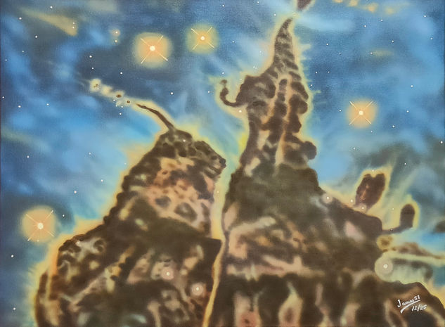 Mystic Mountain Acrylic Canvas Others