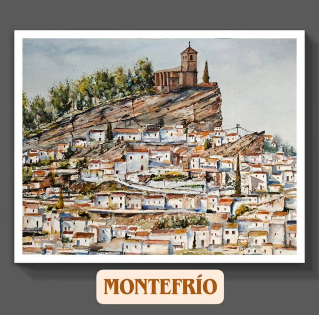 Vista panorámica de Montefrío