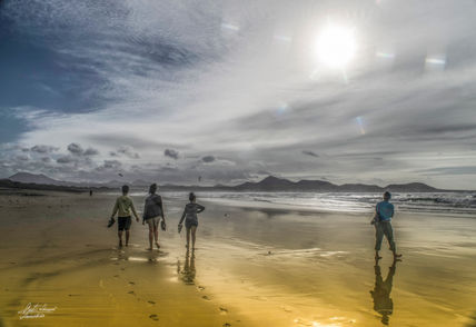 reflejos de Famara