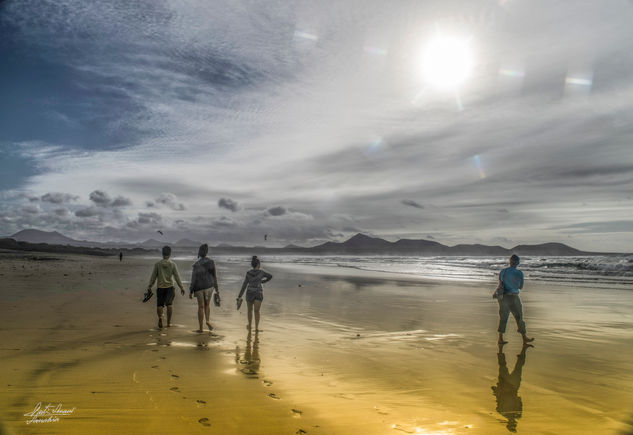 reflejos de Famara Naturaleza Color (Digital)
