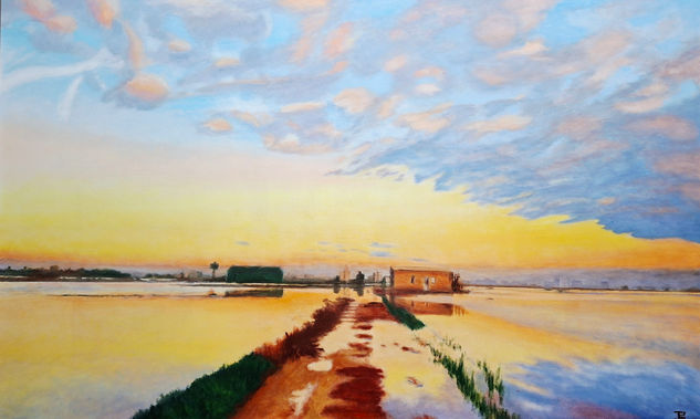 LA PERELLONÁ Oil Panel Landscaping