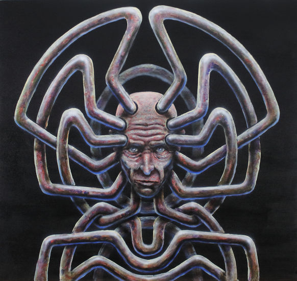 the wise man's doubt Acrylic Panel Figure Painting