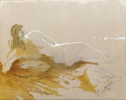 Desnudo  con gato