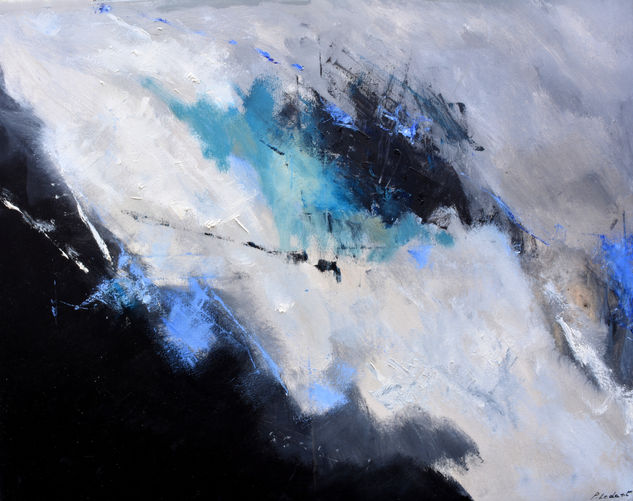 Blue hours Óleo Lienzo Otros