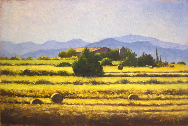 Tiempos de cosecha Oil Panel Landscaping