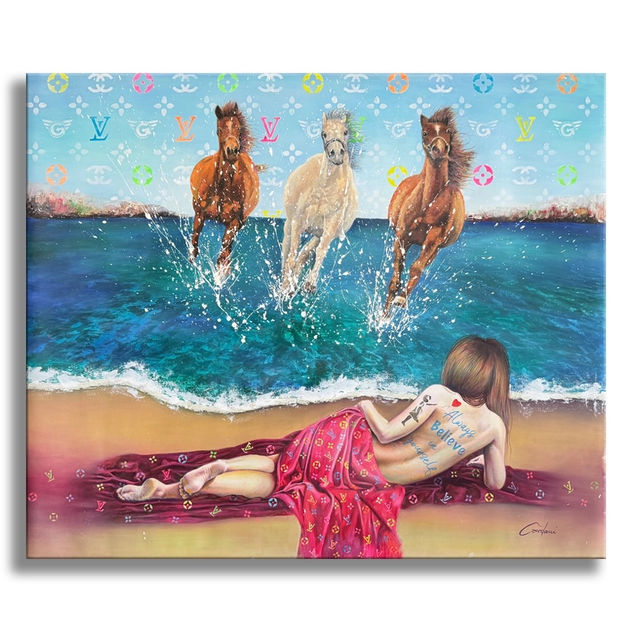 Dreaming - Original Painting on Canvas