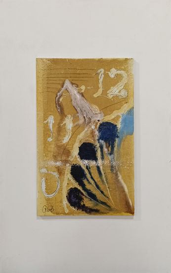 alegoría al tiempo Mixed media Panel Others