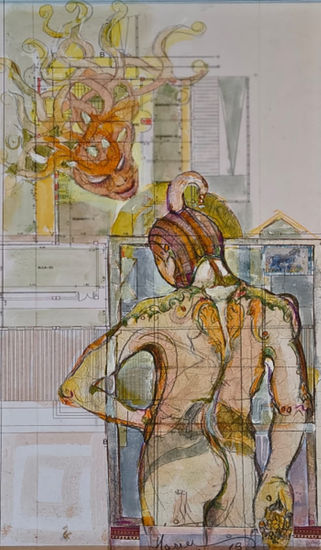 Shirin Técnica Mixta