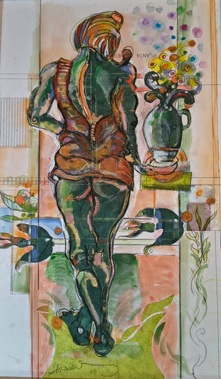Shirin Mixed Media