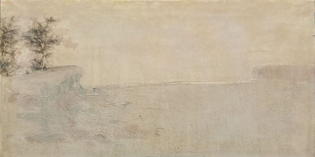 S/T Mixed media Canvas Landscaping