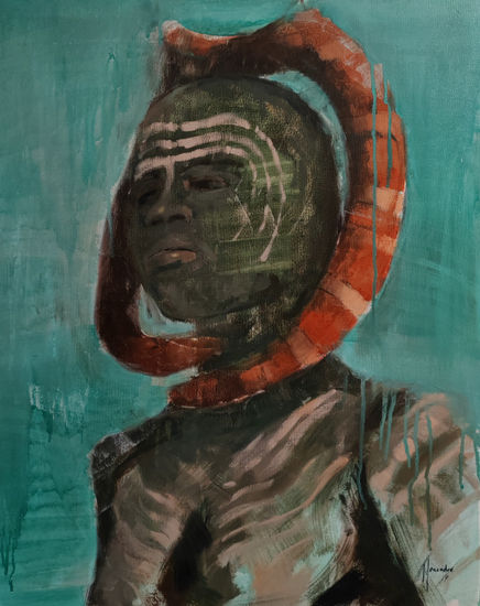 MURSI Óleo Lienzo Retrato