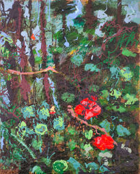 Flores en el jardín