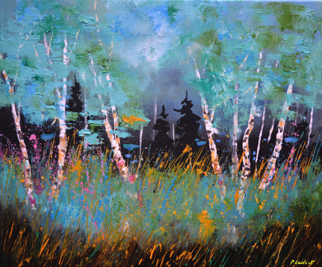 Aspentree Oil Canvas Landscaping