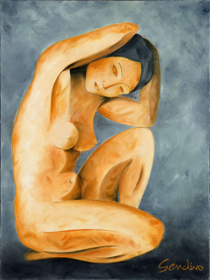 China Girl Oil Canvas Nude Paintings