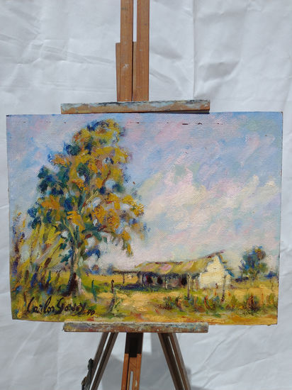 Bucolico Oil Panel Landscaping