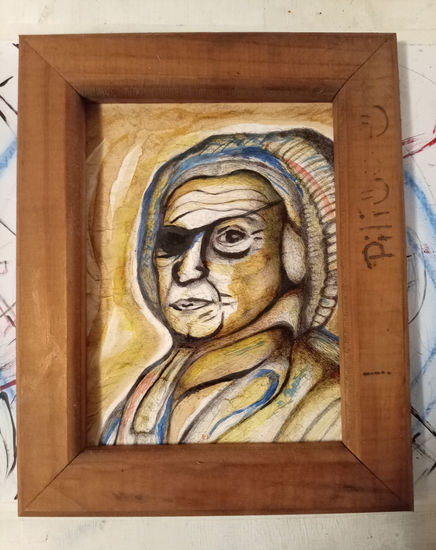 "La Máma di tomasio" Técnica Mixta