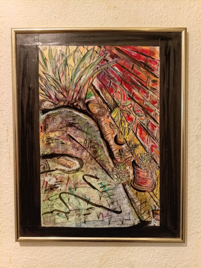 !Jardín primitivo! Mixed Media