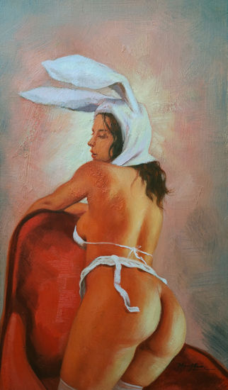 Bunny girl Óleo Otros Desnudos