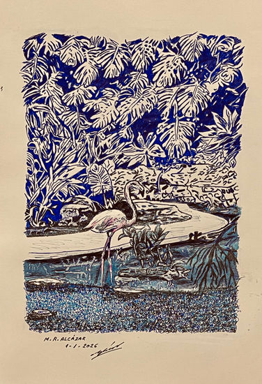 “Un instante de mi visita en Tenerife al Loro  Park Tinta