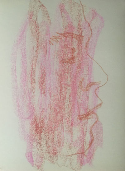 Perfil Pastel Papel Retrato