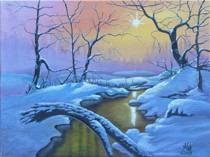 Atardecer invernal