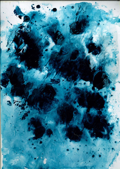 COSMOGRAFÍAS 40 Mixed media Paper Landscaping