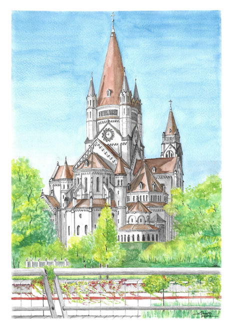 Viena, iglesia de...