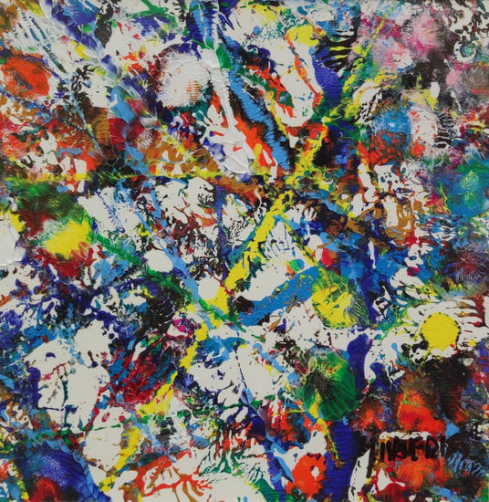 Flores papel 3 Acrílico Papel Otros