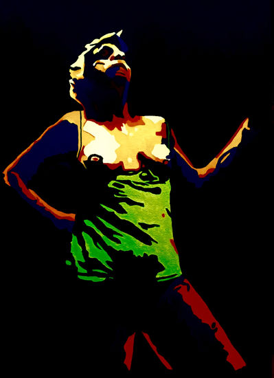 La Mirada Perdida Acrílico Lienzo Desnudos