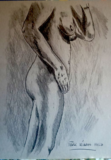 Desnudo lV Mixed Media