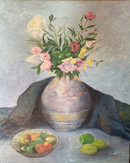 Bodegón flores