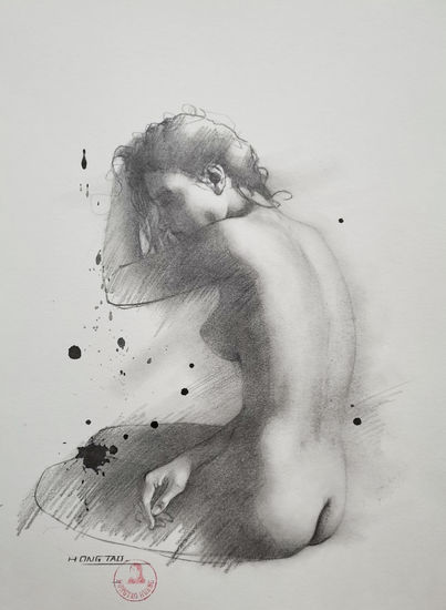 Female model 21 Pencil