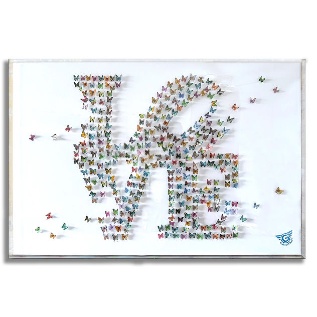 Early Love - Original 3D Wall Sculpture
